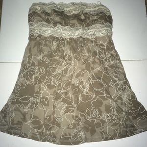 A&F Strapless Top